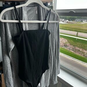 Spaghetti strap body suit